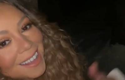 Mariah Carey Forgets the 'Auld Lang Syne' Lyrics While Singing to Fans on NYE 2021 - www.justjared.com