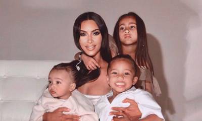 Kim Kardashian suffers New Year's disaster after Saint cuts own hair - hellomagazine.com