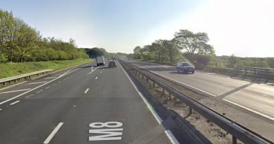Man dies on M8 after being hit by 'number of vehicles' on New Year morning - www.dailyrecord.co.uk - Scotland