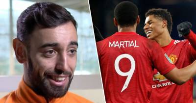Bruno Fernandes aims cheeky dig at Manchester United teammates Marcus Rashford and Anthony Martial - www.manchestereveningnews.co.uk - Manchester - Lisbon