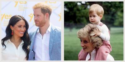 Meghan Markle and Prince Harry Nod to Princess Diana in Archewell Website Update - www.marieclaire.com