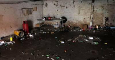 The aftermath of an illegal New Year's Eve industrial estate rave - www.manchestereveningnews.co.uk