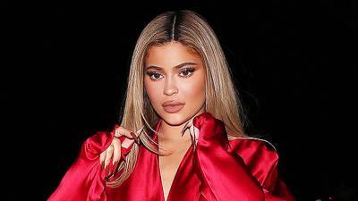 Kylie Jenner Channels ‘Lara Croft’ With Long Red Braid Fitted Cream Outfit On Last Day Filming ‘KUWTK’ - hollywoodlife.com