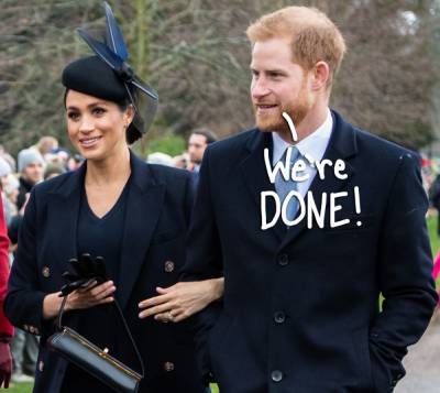 Prince Harry & Meghan Markle Have Reportedly Quit Social Media For Good, 'Very Unlikely' To Ever Return - perezhilton.com