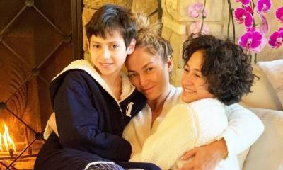 Jennifer Lopez's twins Emme and Max supported by brother Ryan in rare photo by proud dad Marc Anthony - hellomagazine.com