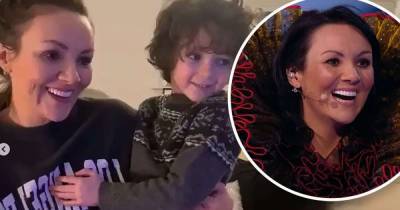 The Masked Singer: Martine McCutcheon and son react to her unmasking - www.msn.com