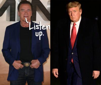 Arnold Schwarzenegger SLAMS Donald Trump & His Rioters In Amazing Seven-Minute Speech! (Video) - perezhilton.com - California