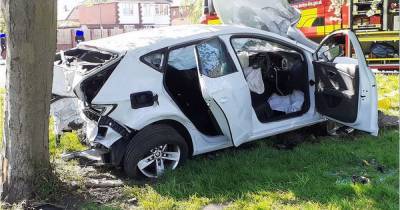 Booze and drug-fuelled driver abandoned injured passenger after horror high speed crash - www.dailyrecord.co.uk