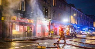 Fire crews race to Perth blaze as residents evacuated from flats - www.dailyrecord.co.uk - Scotland - city Perth