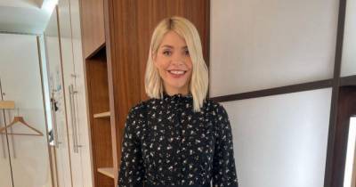 Holly Willoughby wows viewers in bargain £14.99 H&M dress on This Morning – get her look here - www.ok.co.uk