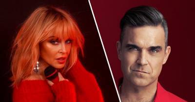 Robbie Williams has recorded a new duet with Kylie Minogue - www.officialcharts.com