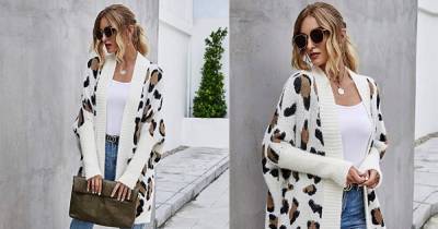 This Leopard-Print Cardigan Is the Key to Consistent Compliments - www.usmagazine.com