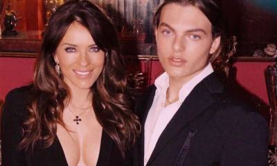 Elizabeth Hurley's son Damian speaks out over change to appearance after shocking new photo - hellomagazine.com