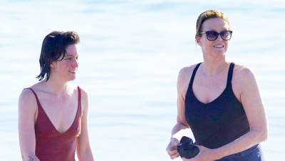 ‘Alien’ Star Sigourney Weaver, 71, Look-Alike Daughter, Charlotte, 30, Hit The Beach in One-Piece Swimsuits - hollywoodlife.com - Malibu