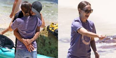 Natalie Portman Gets a Sweet Hug From Her Husband Benjamin Millepied in New Photos - www.justjared.com - Australia