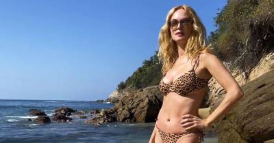 Heather Graham, 50, Rocks a Super Hot Animal Print Bikini - www.usmagazine.com