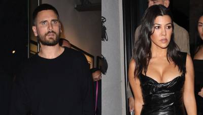 Scott Disick Leaves Flirty Comment On Kourtney Kardashian’s Sexy Pics After Getaway With Amelia Hamlin - hollywoodlife.com