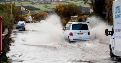 Flood alerts in force across Greater Manchester after heavy rain batters region - www.manchestereveningnews.co.uk - Manchester