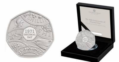 Royal Mint launches limited edition Decimal Day 50p coins that cost up to £1,100 - www.manchestereveningnews.co.uk - Britain - Ireland