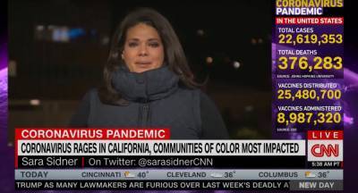 CNN’s Sara Sidner Breaks Down In Tears During Report On COVID Crisis - etcanada.com - California