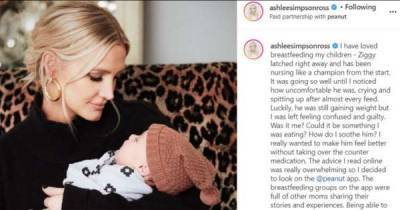 Ashlee Simpson shares struggles with breastfeeding - www.msn.com