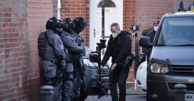 Armed police scenes filmed on the streets of Trafford for second series of Sky drama Cobra - www.manchestereveningnews.co.uk - Britain