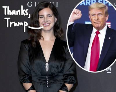 Lana Del Rey Says Donald Trump's Presidency 'Needed To Happen'?! - perezhilton.com