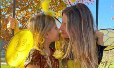 Gisele Bundchen's daughter is identical to famous mum as they recreate old modelling shots - hellomagazine.com - Brazil
