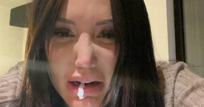Charlotte Crosby cracks egg over boyfriend’s head and drinks hot sauce after fans dare her - www.ok.co.uk - county Crosby