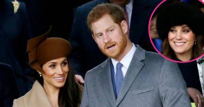 How Meghan Markle and Prince Harry Surprised Duchess Kate on Her 39th Birthday - www.usmagazine.com