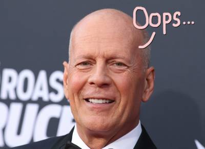 Bruce Willis Kicked Out Of Pharmacy For Refusing To Wear A Mask -- Says It Was An 'Error In Judgement' - perezhilton.com - Los Angeles
