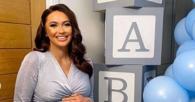 Charlotte Dawson stuns at her 'dream' virtual baby shower at home ahead of son's birth - www.ok.co.uk - Manchester - county Dawson