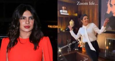 Priyanka Chopra shares a funny post on how people dress up for a 'zoom meeting' & we can't agree more - www.pinkvilla.com