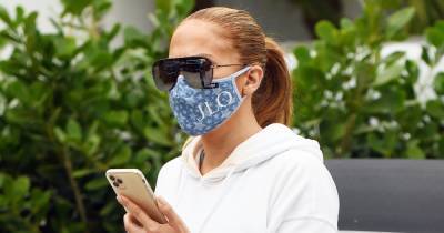 Jennifer Lopez’s Personalized $22 Protective Face Mask Is the Most J.Lo Thing We’ve Ever Seen - www.usmagazine.com - Miami
