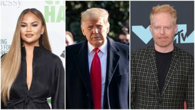 Celebrities React to Donald Trump Becoming First US President to Be Impeached Twice - www.etonline.com - USA