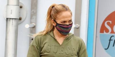 Jennifer Lopez Wears Custom Leggings with Her Kids' Names for a Mid-Week Workout - www.justjared.com - Miami - Florida