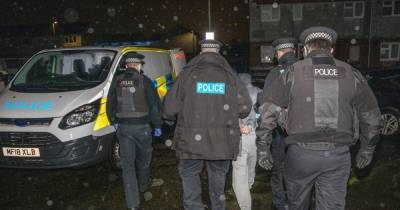 Three arrested in dawn police raids after drive-by shooting in vicious year-long Cheetham Hill gun war - www.manchestereveningnews.co.uk