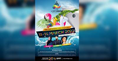 LGBTQ+ cruise to set sail from Durban in 2022 - www.mambaonline.com - Portugal - Mozambique