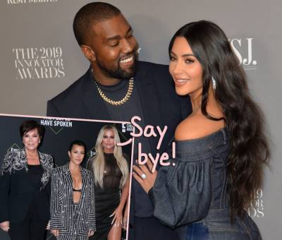 Kim Kardashian's Family Relieved She's Ready To 'Rip Off The Band-Aid & Walk Away' From Kanye -- But What About Their Kids? - perezhilton.com