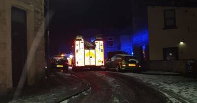 Police arrest man on suspicion of arson after fire caused suspected gas leak forcing evacuation of 30 homes - www.manchestereveningnews.co.uk