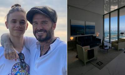 Romeo Beckham reveals incredible living room at David and Victoria's rarely-seen £19million Miami home - hellomagazine.com - Miami