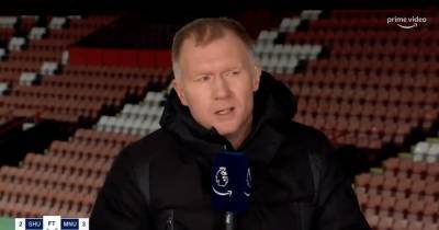 Paul Scholes issues bold Manchester United prediction ahead of Liverpool clash - www.manchestereveningnews.co.uk - Manchester