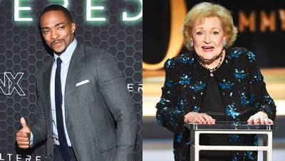 ‘Avengers’ Star Anthony Mackie Reveals Betty White, 98, Tried To Shoot Her Shot With Him - hollywoodlife.com
