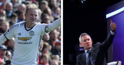 Gary Lineker pays tribute to Wayne Rooney as Manchester United legend announces retirement - www.manchestereveningnews.co.uk - Manchester
