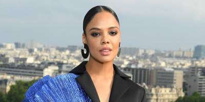 Tessa Thompson Remembers a Moment Speaking Up For Herself on Set - www.justjared.com
