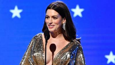Anne Hathaway's Wax Figure Is Getting a Name Change After Actress Says She Dislikes Being Called 'Anne' - www.etonline.com