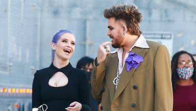 Adam Lambert & Kelly Osbourne Spotted On Set While Filming New TV Pilot! - www.justjared.com - Los Angeles