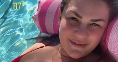Pregnant Brittany Cartwright Shows Off Baby Bump in Bathing Suit During a Pool Day - www.usmagazine.com - California - county Bath