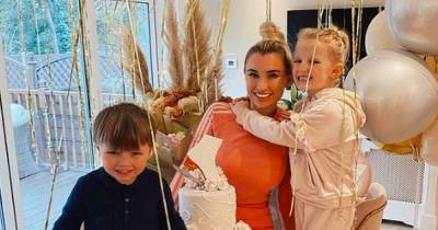 Inside Billie Faiers' incredible lockdown birthday celebrations with afternoon tea and two cakes - www.ok.co.uk