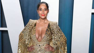 Tracee Ellis Ross, 48, Looks Identical To Her Mom Diana Ross In Metallic Crop Top — See Pic - hollywoodlife.com - county Ross - county Davis
